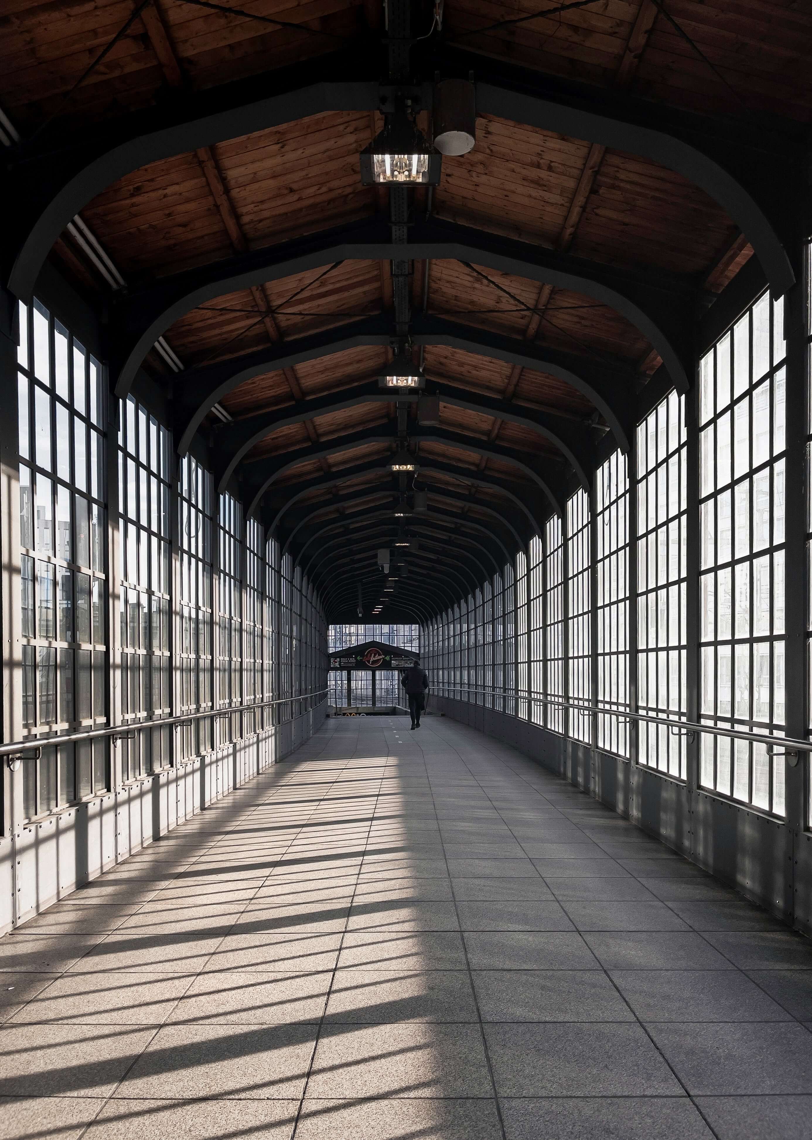 Image of Tunnel with morning light